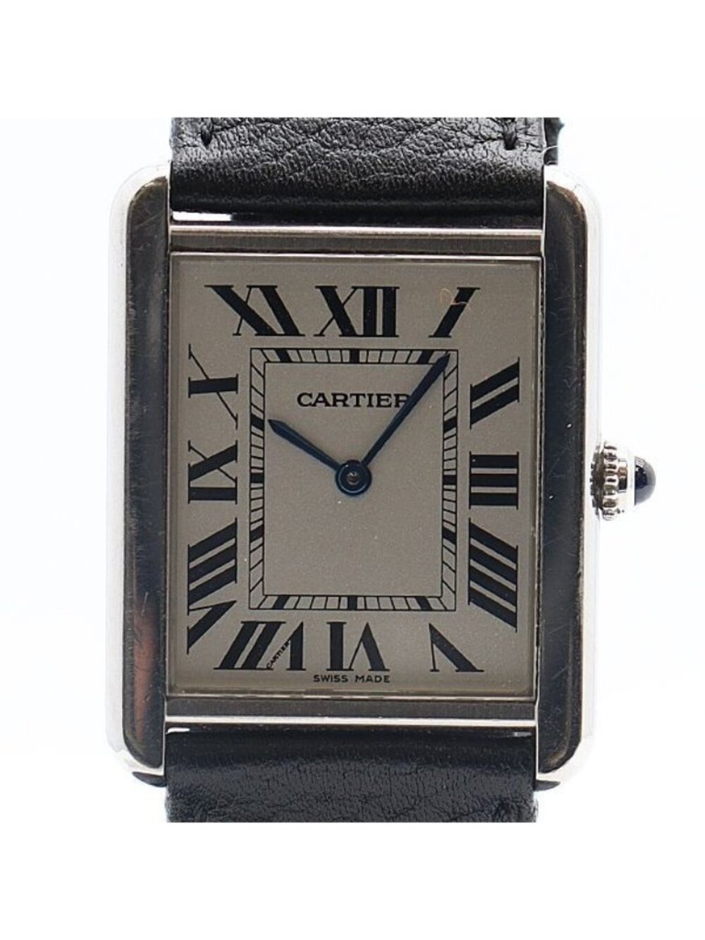 Cartier Tank Must Silver Dial Watch